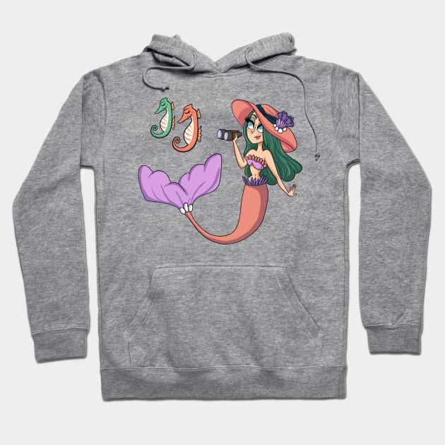 Seahorse Derby! Hoodie by katidoodlesmuch